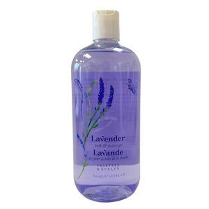 Crabtree & Evelyn Bath & Shower Gel Lavendar 16.9 Oz 500 ml New
